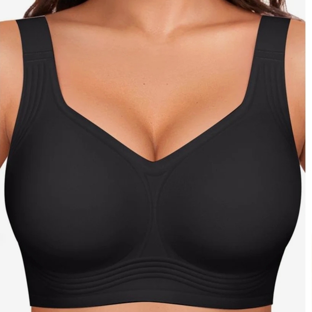 Comfortable Wireless Full Coverage Jelly Smoothing Bra